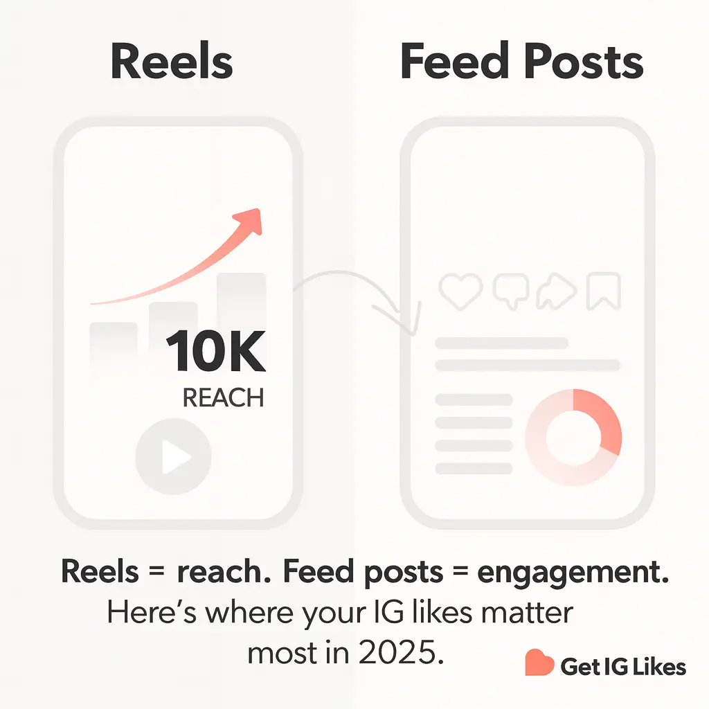 Get IG Likes for Reels vs. Feed Posts: Where Should You Invest?
